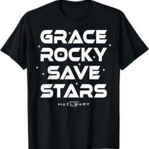 Project Hail Mary Grace Rocky Save Stars Poster T-Shirt