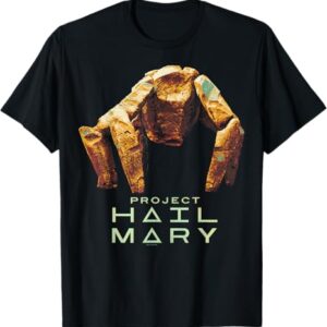 Project Hail Mary Rocky The Alien Distressed Portrait T-Shirt