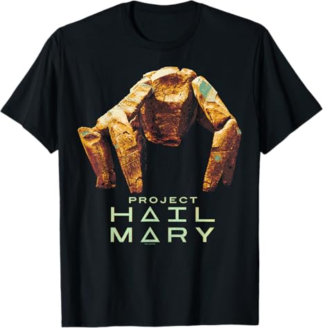 Project Hail Mary Rocky The Alien Distressed Portrait T-Shirt