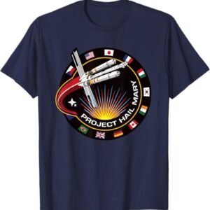 Project Hail Mary Spaceship Mission Badge Poster T-Shirt